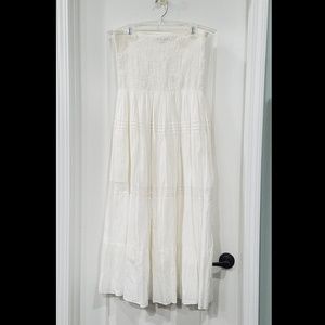 Speed Control White Cotton Sundress XL 1X
